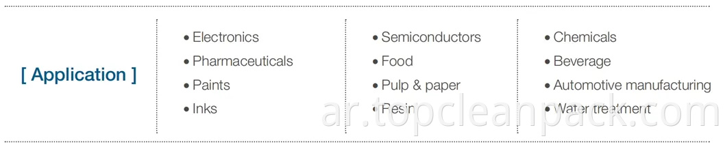حقيبة تصفية PE ذات التدفق العالي منخفض التدفق على نطاق واسع
